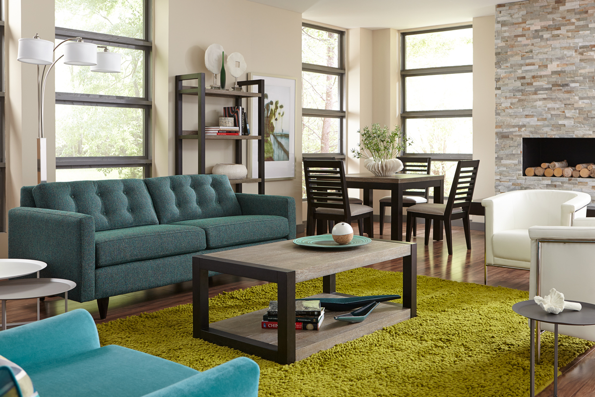 Darby Living Room with Helix